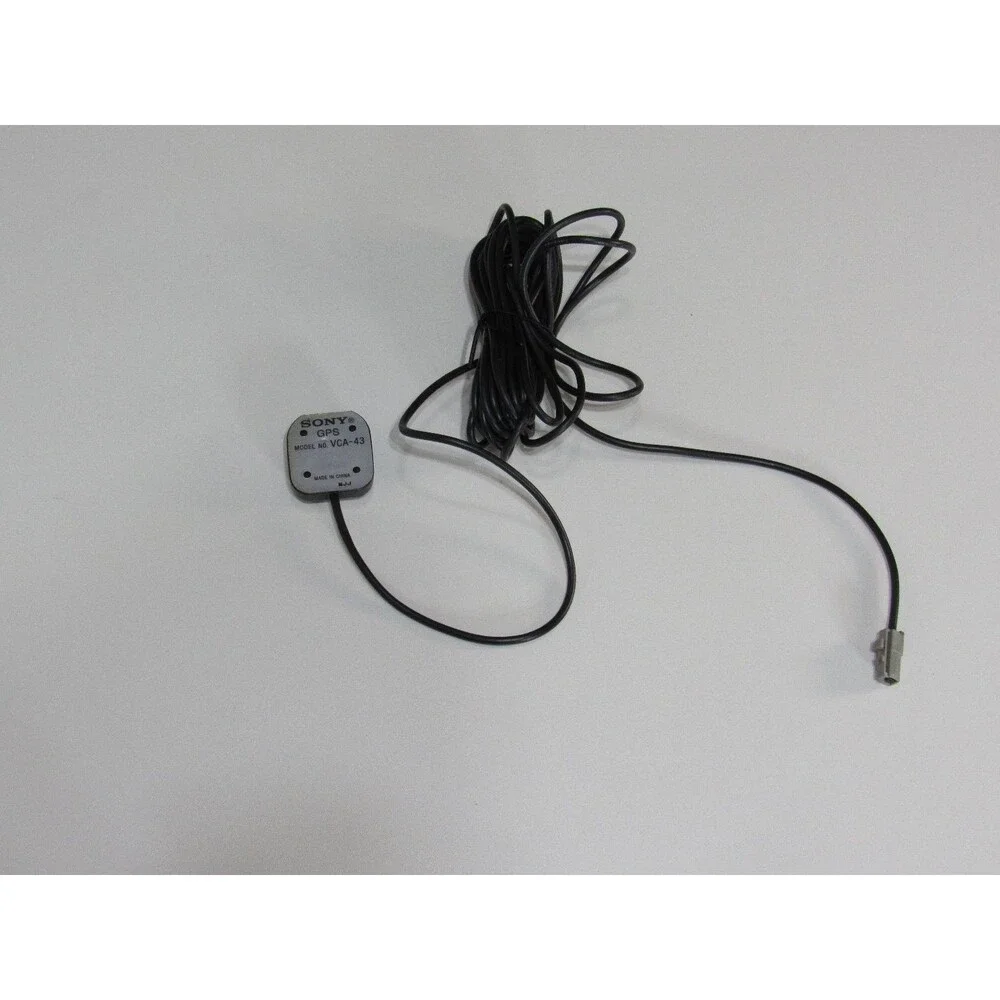 SONY GPS Receiver Module VCA-43 Wired Antenna Gray Black